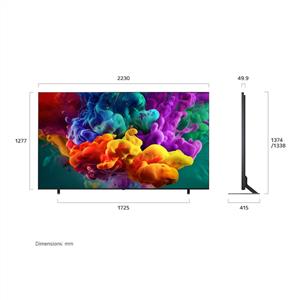 LG 100QNED87B6 100 inç 254 cm 4K MiniLED Smart TV AI Sihirli Kumanda webOS25
