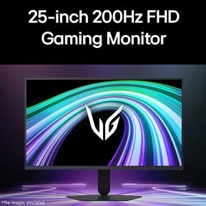 LG 24.4" ULTRAGEAR 25G523B-B 1Ms 200Hz FHD IPS GAMING MONITOR