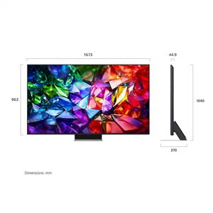 LG 75MRGB96B6B 75 inç 190 cm 4K MicroRGB evo Smart TV AI Sihirli Kumanda HDR10