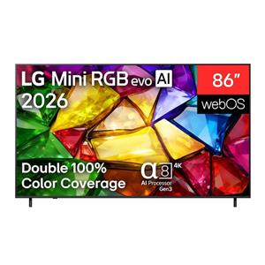 LG 86MRGB87B6B 86 inç 218 cm 4K MicroRGB evo Smart TV AI Sihirli Kumanda HDR10