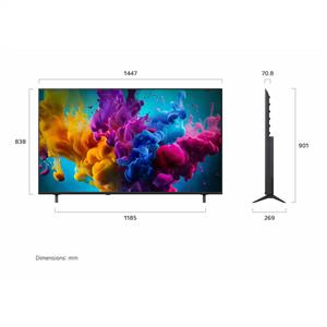 LG 65QNED8MB6C 65 inç 165 cm 4K MiniLED Smart TV AI Sihirli Kumanda HDR10 webOS2