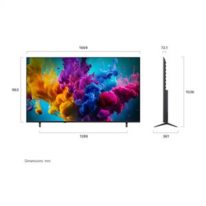 LG 75QNED8MB6A 75 inç 190 cm 4K MiniLED Smart TV AI Sihirli Kumanda HDR10 webOS2