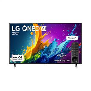 LG 55QNED80T 55 inç 139 cm 4K Smart TV AI Sihirli Kumanda HDR10 webOS24,Uydu Alıcılı