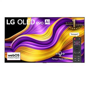 LG OLEDG55 83 inç 211 cm 4K OLED evo Smart TV AI Sihirli Kumanda webOS25,Uydulu
