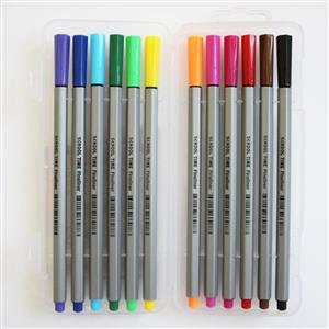 School Time Fineliner Kalem 12 Renk  GK-2020-760