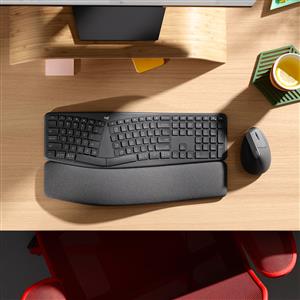 LOGITECH K860 ERGONOMİK BİLEK DESTEKLİ KABLOSUZ Q KLAVYE