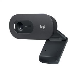 Logitech C505 HD Uzun Mesafeli Mikrofonlu Web Kamerası - Siyah