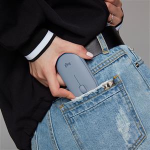 LOGITECH PEBBLE M350 KABLOSUZ BT MOUSE MAVİ-GRİ