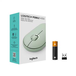 LOGITECH PEBBLE M350 KABLOSUZ BT MOUSE OKALIPTÜS