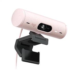 LOGITECH BRIO 500 FULL HD 1080p MIKROFONLU WEB KAMERASI-PEMBE