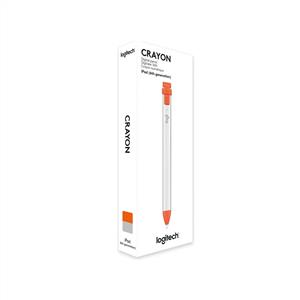Logitech Crayon iPad Uyumlu Dijital Kalem - Açık Gri