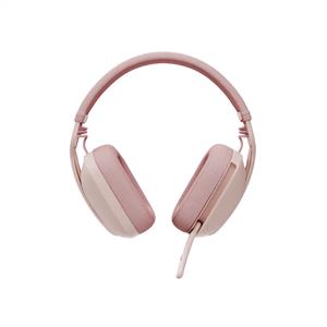 Logitech Zone Vibe 100 Mikrofonlu Kablosuz Bluetooth Kulak Üstü Kulaklık - Pembe