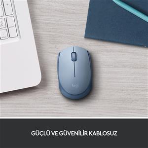 LOGITECH M171 KABLOSUZ MOUSE-AÇIK MAVİ