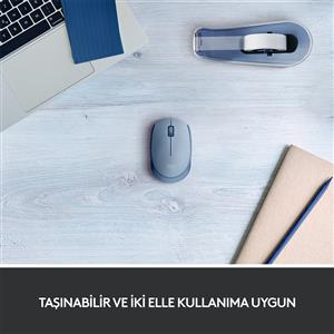 LOGITECH M171 KABLOSUZ MOUSE-AÇIK MAVİ