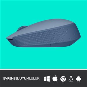 LOGITECH M171 KABLOSUZ MOUSE-AÇIK MAVİ