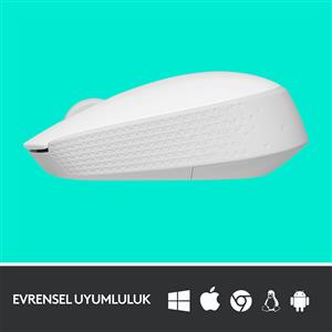 LOGITECH M171 KABLOSUZ MOUSE-BEYAZ