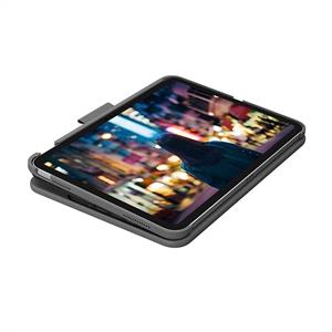 Logitech Slim Folio iPad 10. Nesil ile Uyumlu Klavyeli Tablet Kılıfı - Gri
