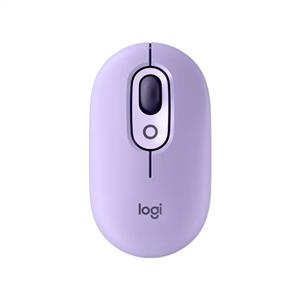 Logitech Pop Mouse Cosmos Emoji Tuşlu Sessiz Kablosuz Mouse - Lila