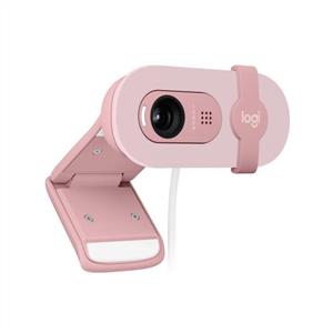 LOGITECH BRIO 100 FULL HD MİKROFONLU WEB KAMERASI - PUDRA PEMBE