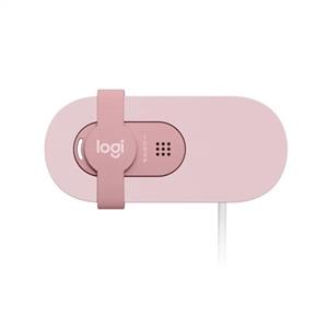 LOGITECH BRIO 100 FULL HD MİKROFONLU WEB KAMERASI - PUDRA PEMBE