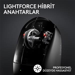 LOGITECH G PRO X SUPERLIGHT 2 LIGHTSPEED KABLOSUZ GAMING MOUSE-SİYAH