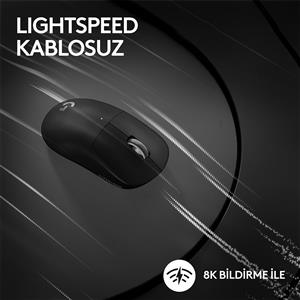 LOGITECH G PRO X SUPERLIGHT 2 LIGHTSPEED KABLOSUZ GAMING MOUSE-SİYAH