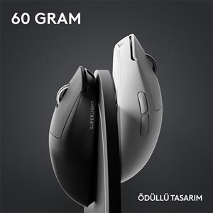 LOGITECH G PRO X SUPERLIGHT 2 LIGHTSPEED KABLOSUZ GAMING MOUSE-SİYAH