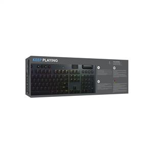 LOGITECH G G915 X LIGHTSPEED KABLOSUZ OYUNCU KLAVYESİ US LAYOUT -SİYAH