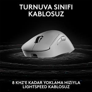LOGITECH G PRO X SUPERLIGHT 2 DEX KABLOSUZ OYUNCU MOUSE - BEYAZ