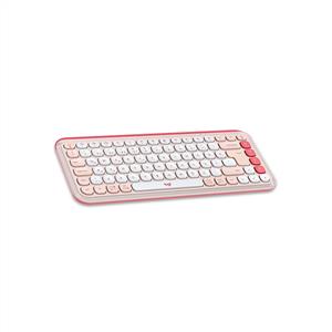 LOGITECH POP ICON BLUETOOTH KLAVYE MOUSE SET-PUDRA PEMBE