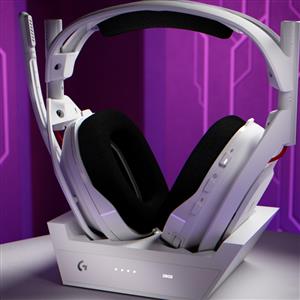 LOGITECH G ASTRO A50 LIGHTSPEED KABLOSUZ OYUNCU KULAKLIĞI + BAZ İSTASYONU - BEYAZ
