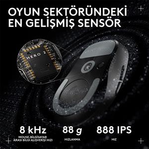 LOGITECH G PRO X SUPERLIGHT 2C KOMPAKT KABLOSUZ GAMING MOUSE-SİYAH