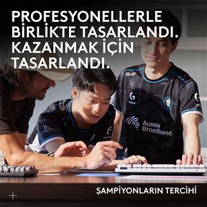 LOGITECH G PRO X SUPERLIGHT 2C KOMPAKT KABLOSUZ GAMING MOUSE-PEMBE