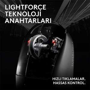 LOGITECH G PRO X SUPERLIGHT 2C KOMPAKT KABLOSUZ GAMING MOUSE-BEYAZ