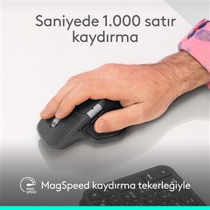 LOGITECH MX MASTER 4 KABLOSUZ PERFORMANS MOUSE-GRAFİT
