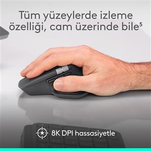 LOGITECH MX MASTER 4 KABLOSUZ PERFORMANS MOUSE-GRAFİT