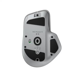 LOGITECH MX MASTER 4 KABLOSUZ  PERFORMANS MOUSE-AÇIK GRİ