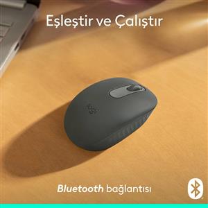 LOGITECH M196 GRAPHIT MOUSE + NERO NOTEBOOK SIRT CANTASI