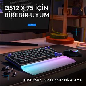 LOGITECH G512 X 75 KLAVYE BİLEK DESTEĞİ