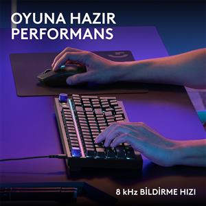 LOGITECH G316 X 98 TACTILE KABLOLU TÜRKÇE OYUNCU KLAVYESİ - SİYAH