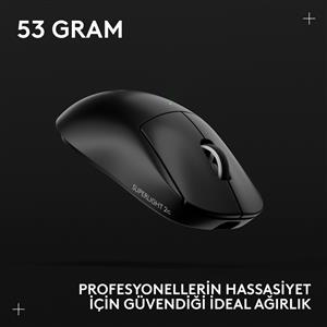 LOGITECH G PRO X SUPERLIGHT 2C SE LIGHTSPEED KOMPAKT KABLOSUZ OYUNCU MOUSE - SİYAH