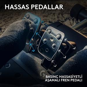 LOGITECH G G923 SE TRUEFORCE YARIS DIREKSIYONU PEDAL VE VITES SETI  (PS/PC)