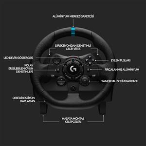 LOGITECH G G923 SE TRUEFORCE YARIS DIREKSIYONU PEDAL VE VITES SETI  (PS/PC)