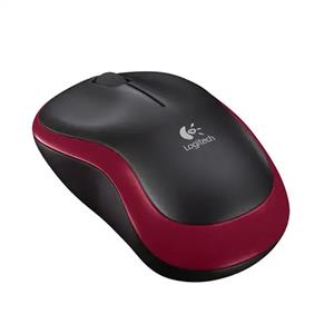 LOGITECH M185 KABLOSUZ MOUSE-KIRMIZI