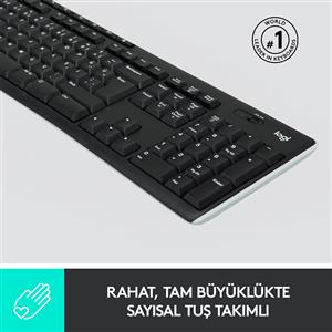 LOGITECH K270 KABLOSUZ Q KLAVYE