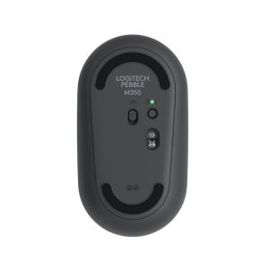 Logitech M350 Pebble Sessiz Kablosuz Kompakt Mouse - Siyah