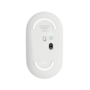 Logitech M350 Pebble Sessiz Kablosuz Kompakt Mouse - Beyaz