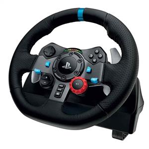 Logitech G G29 PS5, PS4 ve PC ile Uyumlu Driving Force Yarış Direksiyonu - Siyah