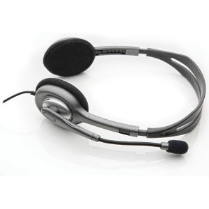 Logitech H111 Kablolu Stereo Kulaklık - Gri