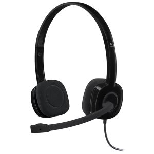 Logitech H151 Gürültü Önleyici Mikrofonlu Kulaklık - Siyah